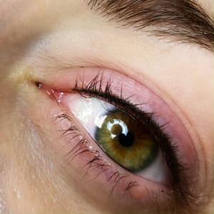 Eyeliner Tattoo result by The Permanent Studio in Caldwell, ID