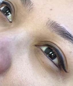 Eyeliner Tattoo result by The RainBrow Studio in Henderson, NV
