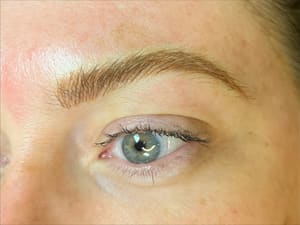 Eyeliner Tattoo result by The Regal Bohemian in Athens, OH