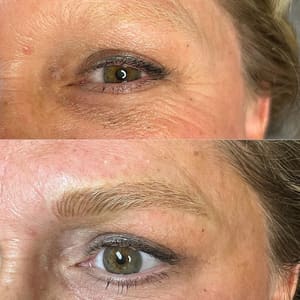 Eyeliner Tattoo result by The Regal Bohemian in Athens, OH