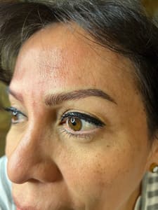 Eyeliner Tattoo result by The Regal Bohemian in Athens, OH