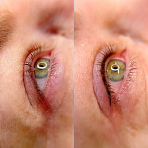 Eyeliner Tattoo result by The Vibe Alluring Aesthetics LLC in Longmont, CO