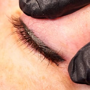 Eyeliner Tattoo result by The Vixen Kitten in Kalispell, MT