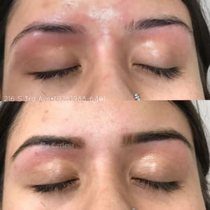 Eyeliner Tattoo result by Threading By Carlena in Yuma, AZ