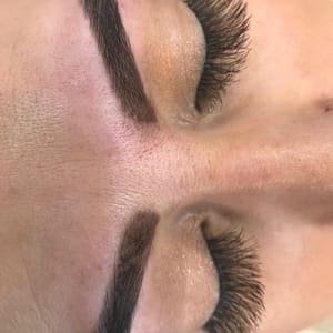Eyeliner Tattoo result by Threading Zone in Bloomingdale, IL