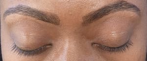 Eyeliner Tattoo result by Threading Zone in Bloomingdale, IL