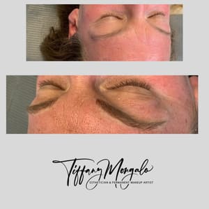 Eyeliner Tattoo result by Tiffany Mongalo Esthetician & Permanent makeup in Citrus Heights, CA