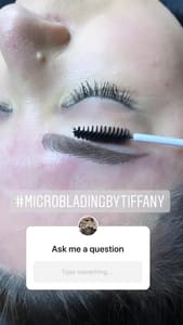 Eyeliner Tattoo result by Tiffany's Beauty Lounge in San Leandro, CA