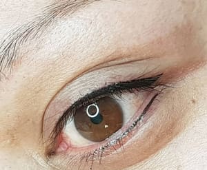 Eyeliner Tattoo result by Timeless Beauty in Fargo, ND
