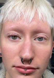 Eyeliner Tattoo result by Top Lash Studio in Waterloo, IA