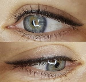 Eyeliner Tattoo result by Total Royal Beauty in Geneva, IL