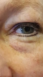 Eyeliner Tattoo result by Touch of Bliss Salon & Spa in Dewitt, IA