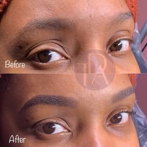 Eyeliner Tattoo result by Tracing Dreams Artistry in Virginia Beach, VA