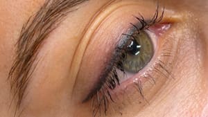Eyeliner Tattoo result by TRACY V - Permanent Makeup Studio & Academy in Plano, TX