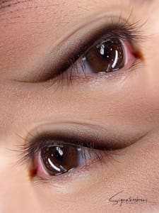 Eyeliner Tattoo result by Tran's SignatureBrows and Permanent Make up in San Jose, CA