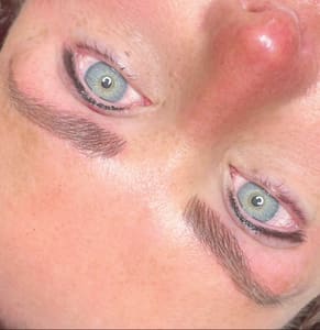 Eyeliner Tattoo result by Tranquility Studio 523 in Dyersburg, TN