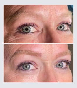 Eyeliner Tattoo result by Tricia's Beauty Marx in Washington, PA