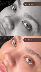 Eyeliner Tattoo result by Tru Spa by Heba in Carmel, IN