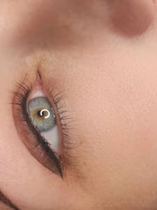Eyeliner Tattoo result by Tynika's Beauty Brows in Longview, WA