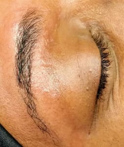 Eyeliner Tattoo result by Uniq Radiance Salon in Duncanville, TX