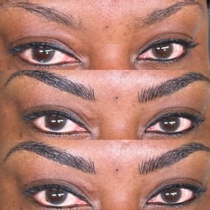 Eyeliner Tattoo result by Unity Brow Studio by Samira (inside Luxe Salon, suite 3) in Macomb, MI