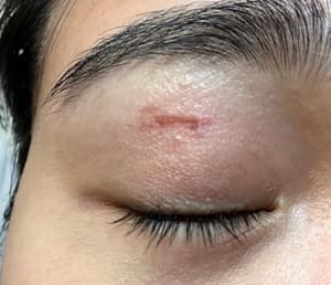 Eyeliner Tattoo result by Universal Threading Salon and Spa - Watauga, TX in Watauga, TX