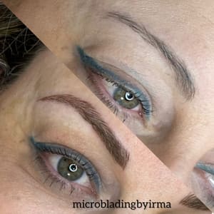 Eyeliner Tattoo result by Uptown salon spa in Canton Township, MI