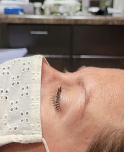 Eyeliner Tattoo result by Uzma's Threading at My Salon Suite in Vernon Hills, IL