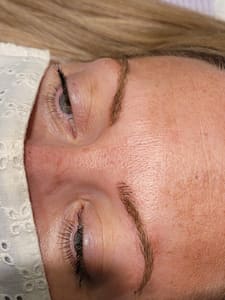 Eyeliner Tattoo result by Uzma's Threading at My Salon Suite in Vernon Hills, IL