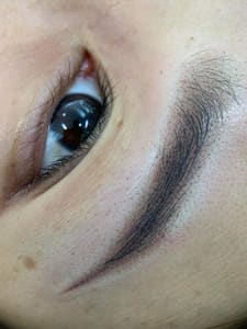 Eyeliner Tattoo result by V Beauty & Brows in Garden Grove, CA