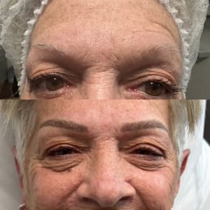 Eyeliner Tattoo result by Valerie Rose Aesthetics in Warwick, RI