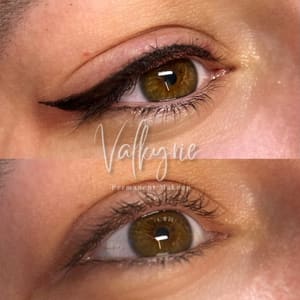 Eyeliner Tattoo result by Valkyrie Ink in El Cajon, CA