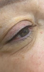 Eyeliner Tattoo result by Vanity Brows - Microblading Lamination Lash Extensions Facials Waxing San Jose CA in San Jose, CA