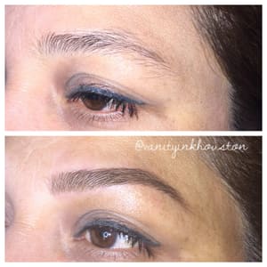Eyeliner Tattoo result by Vanity Ink Houston in Houston, TX