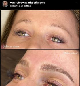 Eyeliner Tattoo result by Vanity Permanent Makeup in Palmyra, PA