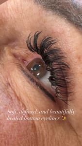 Eyeliner Tattoo result by Velamina Permanent Make Up Studio in Jacksonville, FL