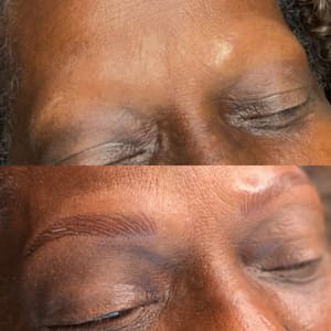 Eyeliner Tattoo result by Velvet Permanent Makeup in Mandan, ND