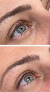 Eyeliner Tattoo result by Velvet Permanent Makeup in Tracy, CA