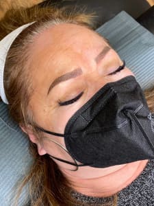 Eyeliner Tattoo result by Venus Salons in Bakersfield, CA