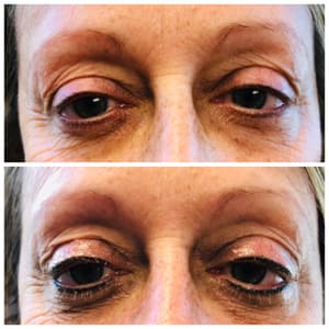 Eyeliner Tattoo result by Vibe Spa & Permanent Makeup in Dover, DE