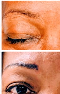 Eyeliner Tattoo result by Vibe Spa & Permanent Makeup in Dover, DE