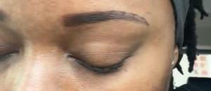 Eyeliner Tattoo result by Vibes Spa & Threading in San Antonio, TX