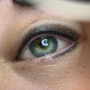 Eyeliner Tattoo result by Virago Beauty Bar in Altoona, PA