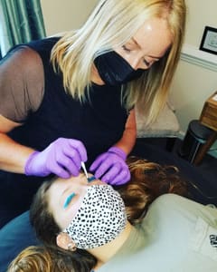 Eyeliner Tattoo result by Virginia Beach Wax and Beauty Bar in Virginia Beach, VA