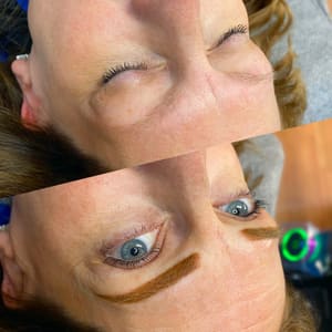 Eyeliner Tattoo result by Viridian Cosmetic Tattoo in Bellefonte, PA