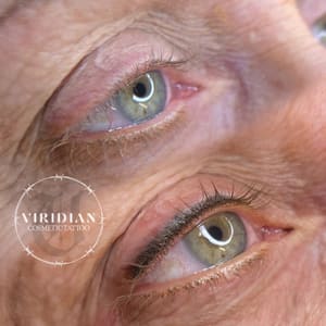 Eyeliner Tattoo result by Viridian Cosmetic Tattoo in Bellefonte, PA