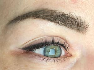 Eyeliner Tattoo result by Virtuoso Permanent Makeup in Brooklyn, NY