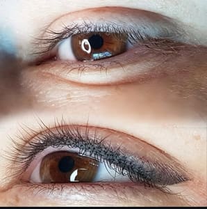 Eyeliner Tattoo result by Virtuoso Permanent Makeup in Brooklyn, NY