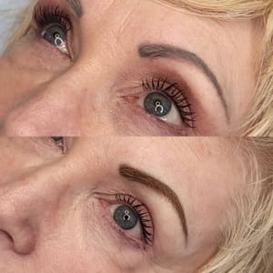 Eyeliner Tattoo result by Voga INK Permanent Makeup in Kansas City, MO