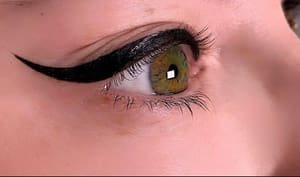 Eyeliner Tattoo result by Vy Eyeliner Permanent Makeup Tattoo in Elk Grove, CA